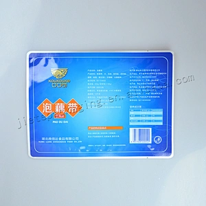Wholesale plastic foil film snack vacuum bag for food
