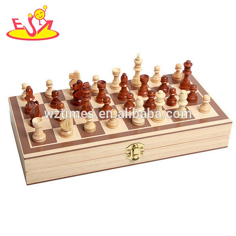 Wholesale high quality wood international chess game for sale W11A061