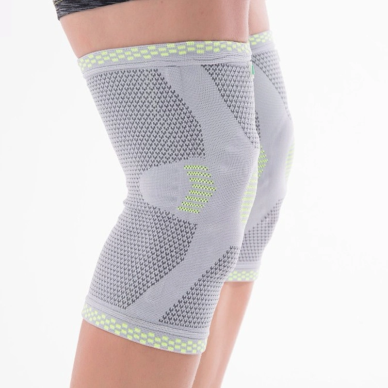 High Quality Manufacture Spandex and Nylon Knee Brace Outdoor Sport Knee Protector