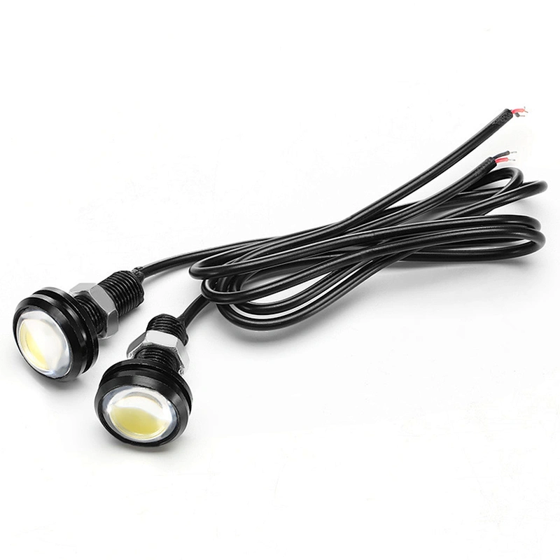 12v 23mm eagle eye led rock lights white red blue green bulb for motorcycle trucks