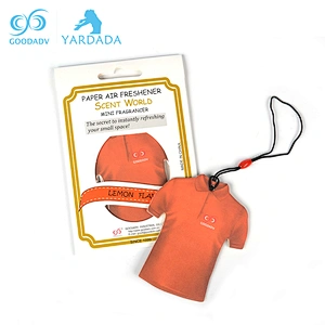 Cheap Wholesale Promotion Custom hanging Paper Car Air Freshener For Car