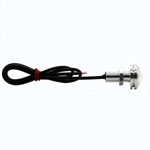 12v 23mm eagle eye led rock lights white red blue green bulb for motorcycle trucks