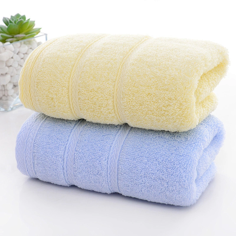 Wholesale  Free Design Pure Cotton Face Towel With Elegant Embroidery For Travelling