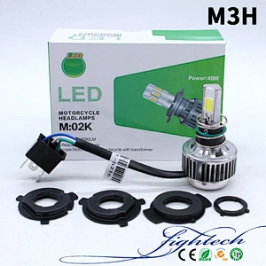 3 face auto bulb 12v motorcycle led headlight h4