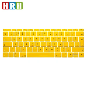 custom silicone keyboard cover English Laptop Keyboard Skin for MacBook Pro 13