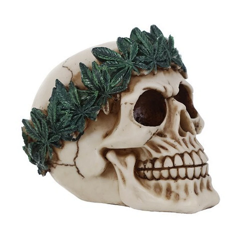 QT0004 Silica gel Halloween Peace 3D Skull head halloween moulds silicone mold