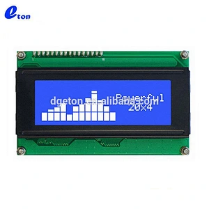 TRANSMISSIVE LCD 5X8 DOTS CHARACTER DISPLAY 20X4 WITH BLUE LED BACKLIGHT