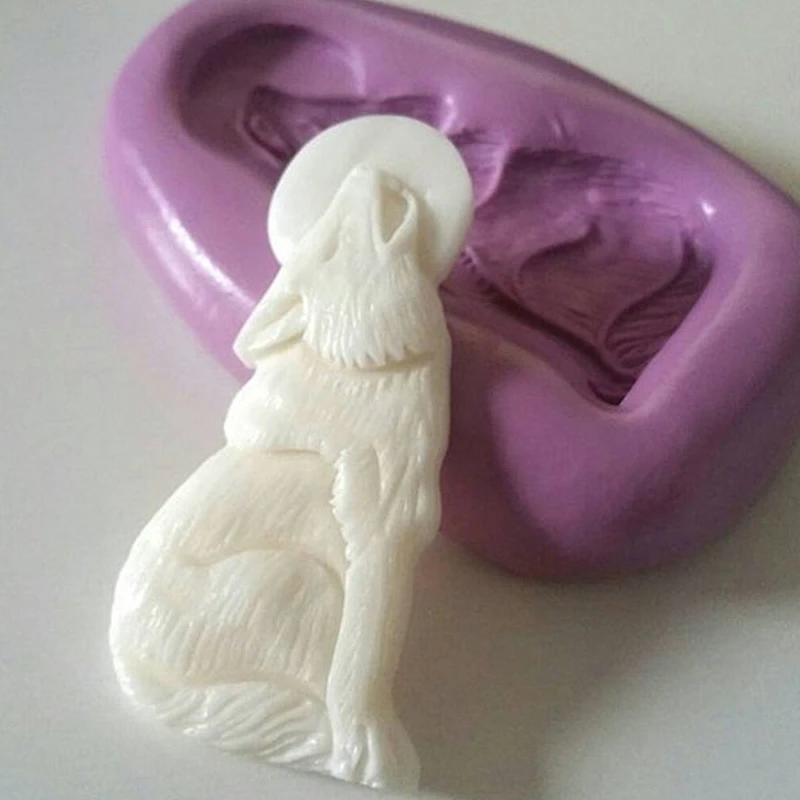 Wolf Silicone mold for Cake Decorating, chocolate making
