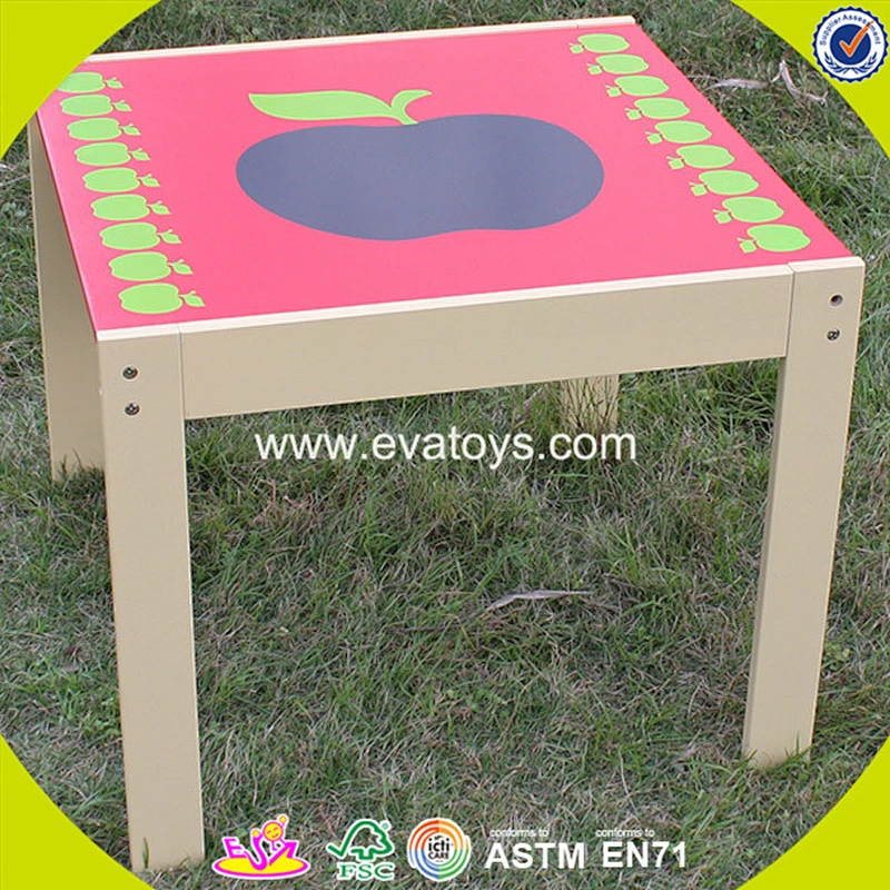 wholesale cheap kids wooden table and chair fashion children wooden table and chair W08G091