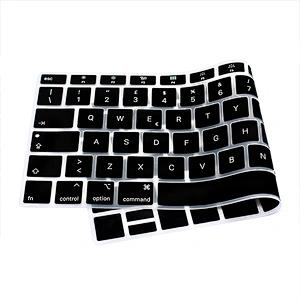 Colorful Waterproof  laptop skin protector custom silicone Italian Language Keyboard Cover Protector for Mac Air 13