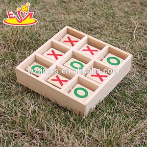Wholesale interesting tic tac toe toy wooden board game toy for relieve pressure W01A160