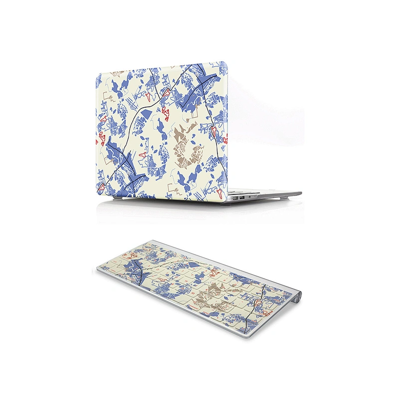 Graffiti design hard computer dust keyboard cover for macbook pro 13 computer case dust cover printer dust proof computer case