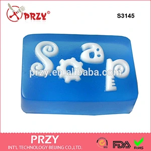 S3145 Soap 3 in 1 / Silicone Soap Mold rectangle shape soap mold