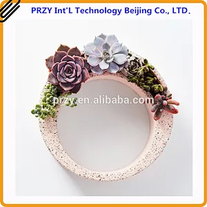 przy 2018 New Cement flower pots molds soap molds silicone mold for concrete
