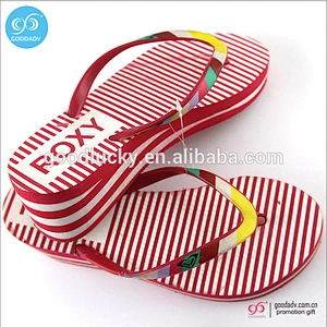 Guangdong supply wholesale cheap wedge slipper fashion women slipper