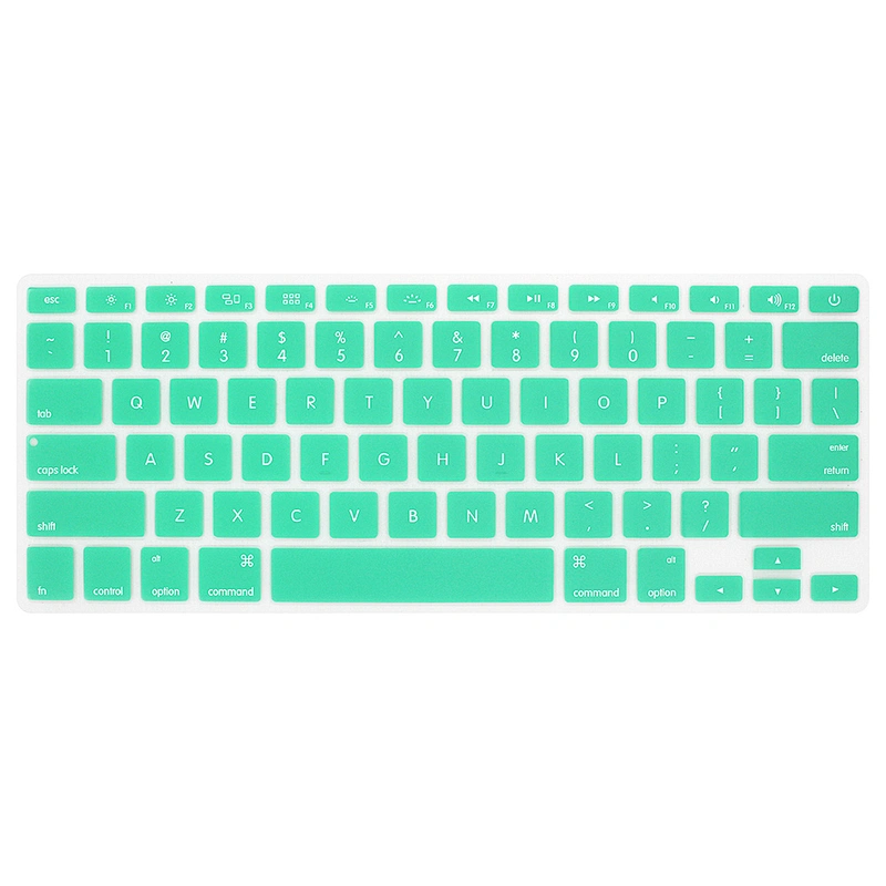2 in 1 Clover Green Hard Case and Silicone Keyboard Cover custom plastic case For macbook pro 13 inch case