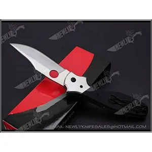 Good Quality Hunting Knife Aluminum Golden Folding Knife