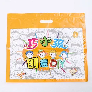 Children's toy package of color printing PE plastic bag
