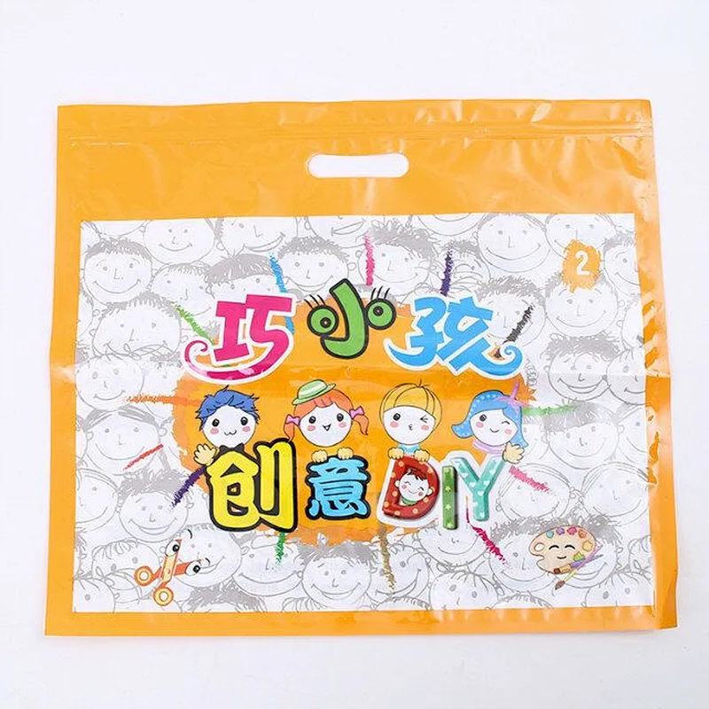 Children's toy package of color printing PE plastic bag
