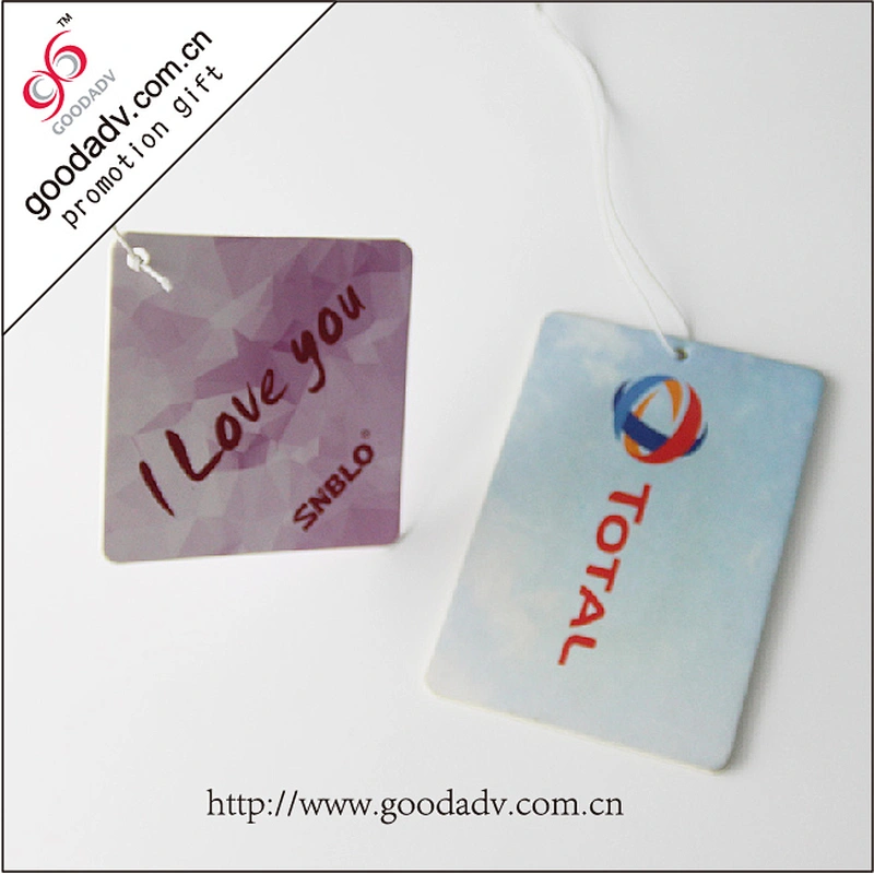 The ad logo printed car air fresheners may trailers