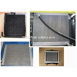 China supplier E240 excavator hydraulic oil cooler