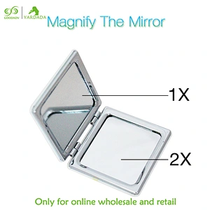 2018 the new design of the square couple pattern, the men and women give holiday gifts, noble and temperament mirror.