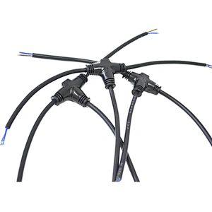 Led Street Light Ip68 Waterproof 3pin Cable Connector