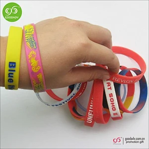 Printing fashion silicon hand band / sport bracelet / hand band
