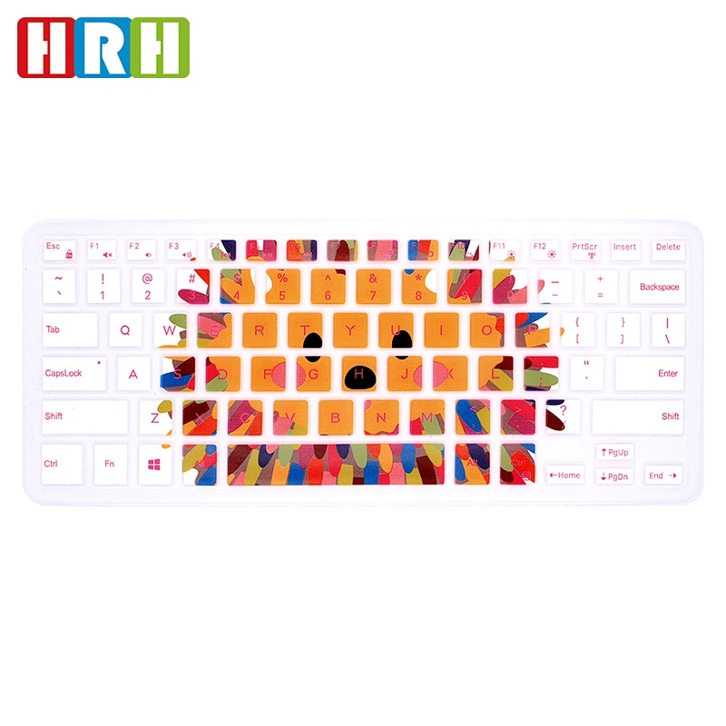 Custom Printing keyboard  laptop  for dell oem Laptop Keyboard Silicon Skin Cover 3442 5442 14C 14CR 14R 14MR 14MD 14M