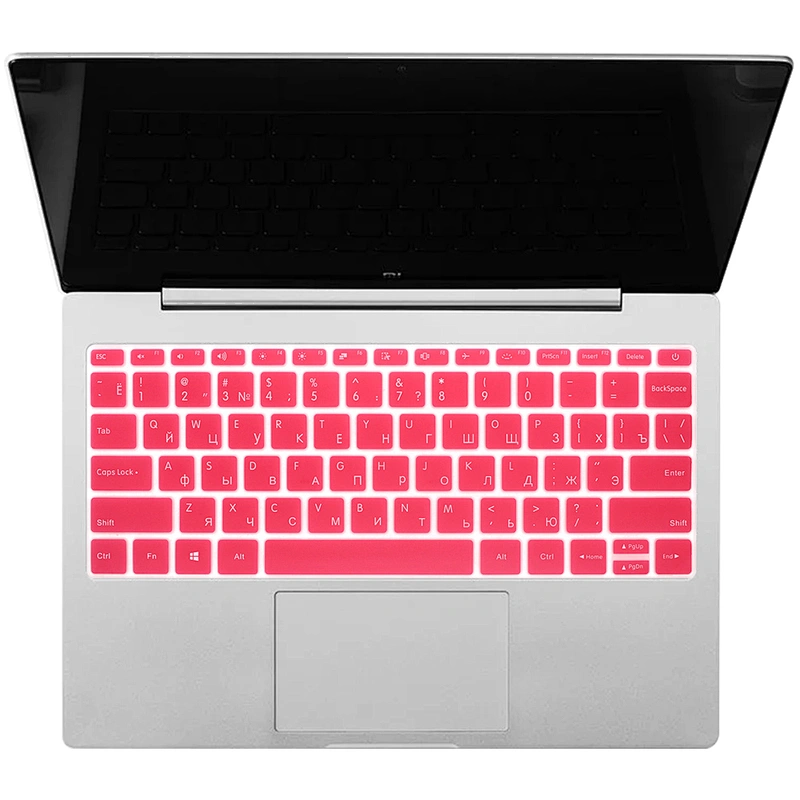 Russian keyboard custom covers silicone keyboard cover notebook for xiaomi air 13 air 133 keyboard cover notebook US version