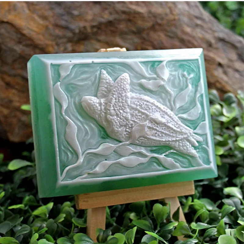Sea Turtle soap - shea butter, silicone mold