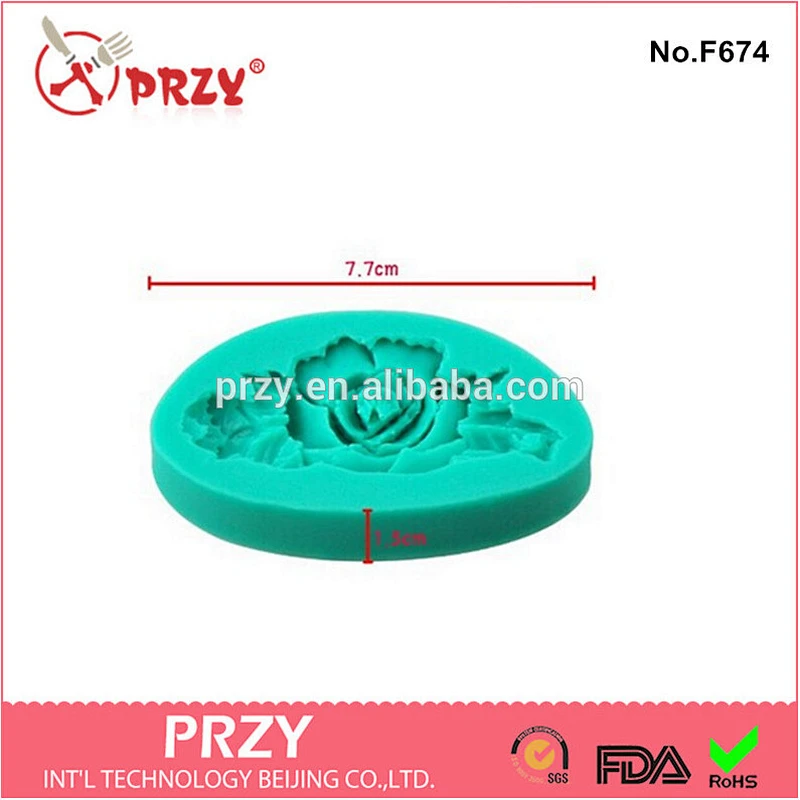 Fondant silicone mould/silicone fondant modelling mold