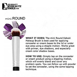 Wholesale Best  5pc Kabuki Makeup Brushes Set for Eyeshadow