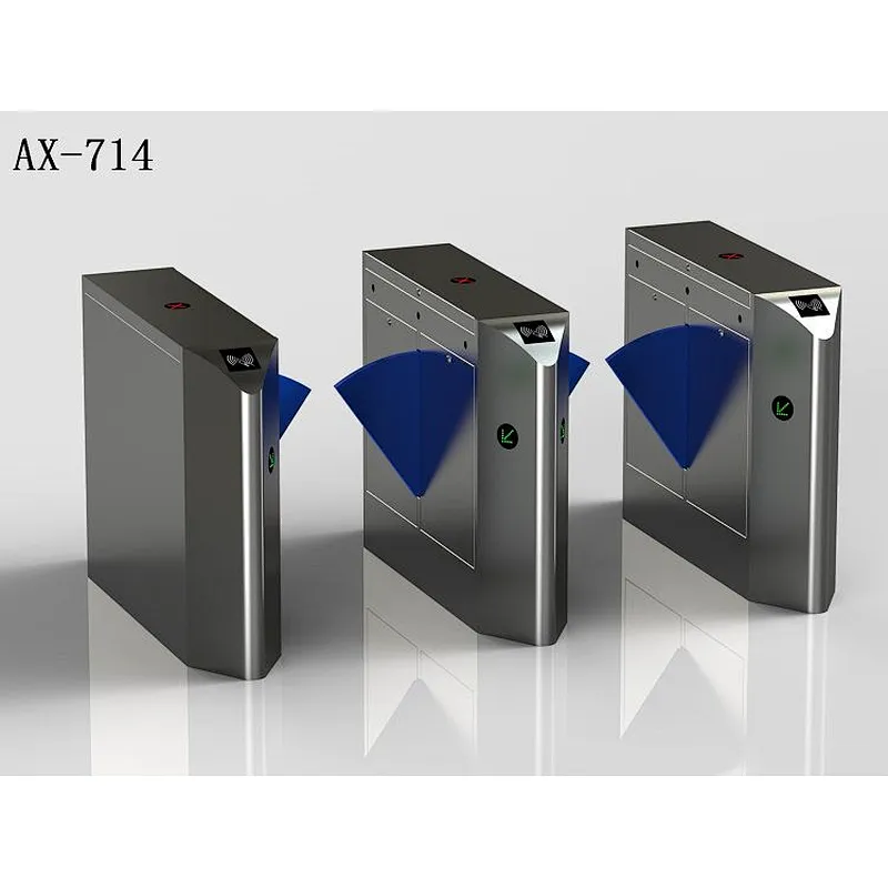 CE Approved Flap Barrier Turnstile For Access Control System