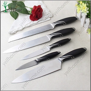 2017 best seeling 5 pcs kitchen knife set