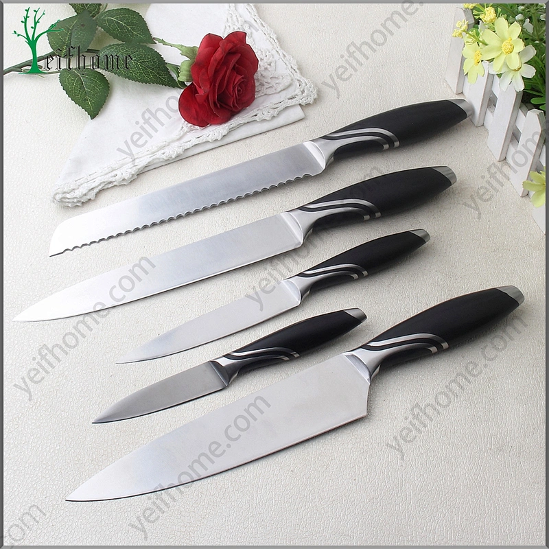 2017 best seeling 5 pcs kitchen knife set