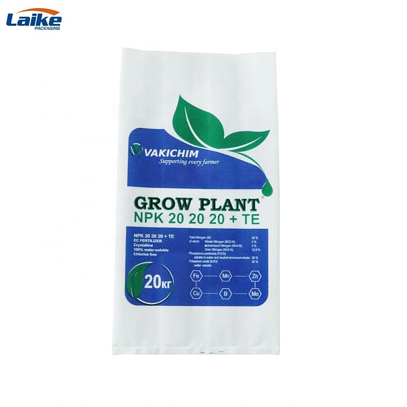 high quality plastic woven pp 50kg corn flour bags