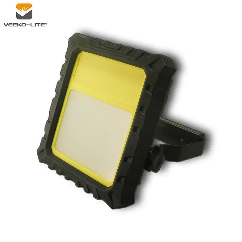 1395 LUMENS 24PCS SMD RECHARGEABLE 2018 HOT SALE PLASTIC HANGING HOOK WORKING LIGHT FLOOD LIGHT