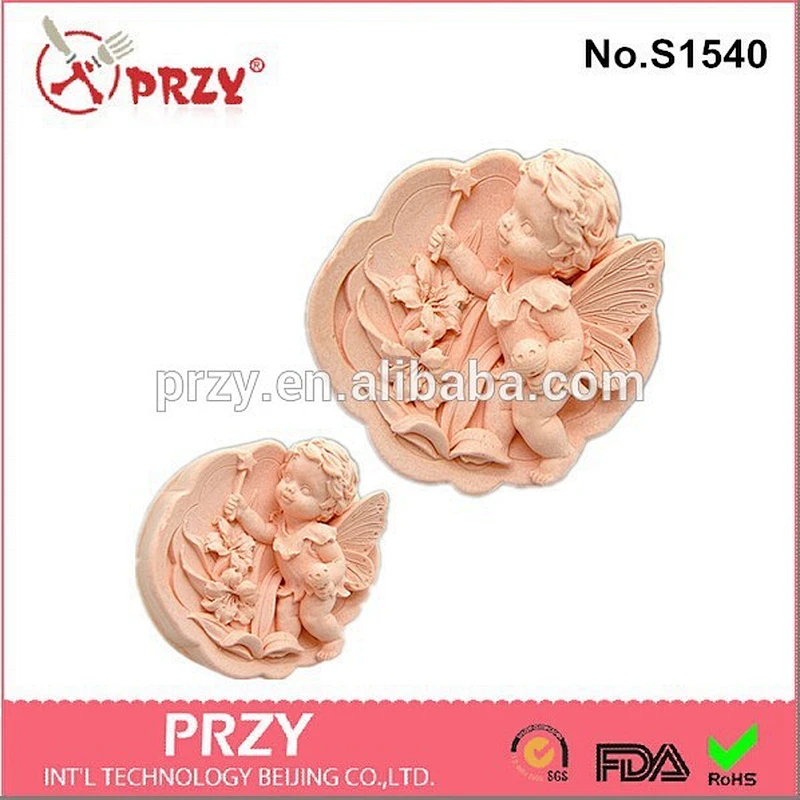 DIY handmade faery silicone molds for soap making