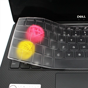 Aliba ba Wholesale Soft Ultrathin tpu elastic  ultrathin Keyboard Skin for dell xps 9370