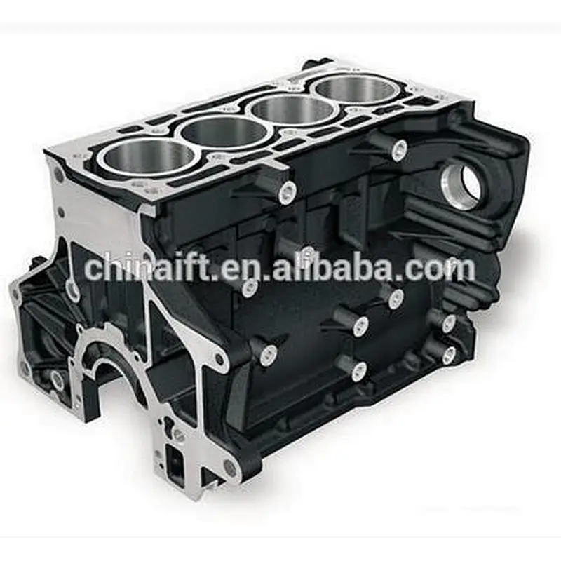 SH200 engine parts cylinder body for construction machinery