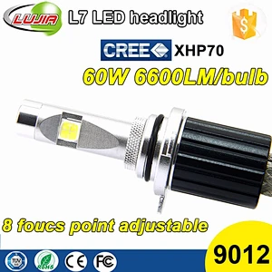 L7 Led Headlight H4 60W 13200LM LED Car Headlamp H1 H3 880 881 9012 Super Bright XHP70 LED Headlight with Best Lights Effect