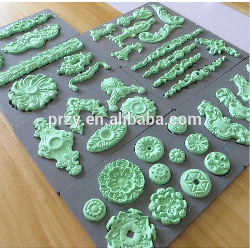 PRZY fondant silicone mold cake decoration mold sugar craft tools DIY handmade vintage art decor molds