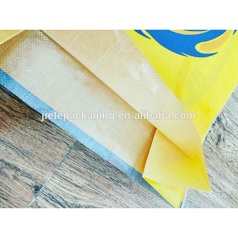 High quality 20kg bopp laminated pp woven feed bag for packing animal food