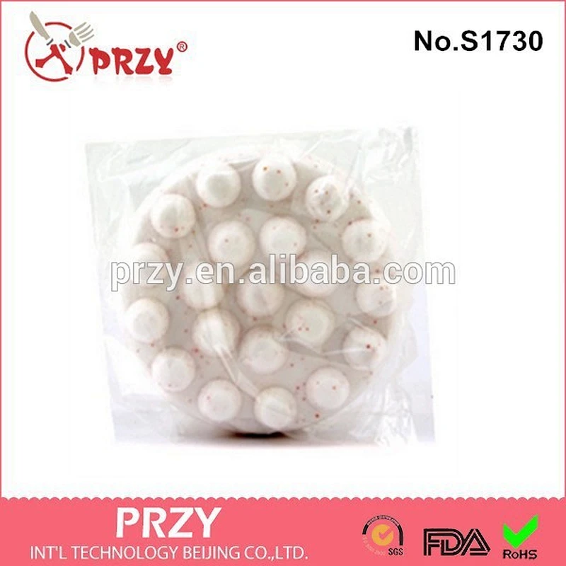 DIY handmade massage silicone molds for soap making