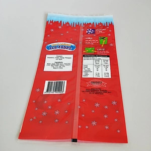 Accept custom PE plastic bags used for packing snacks