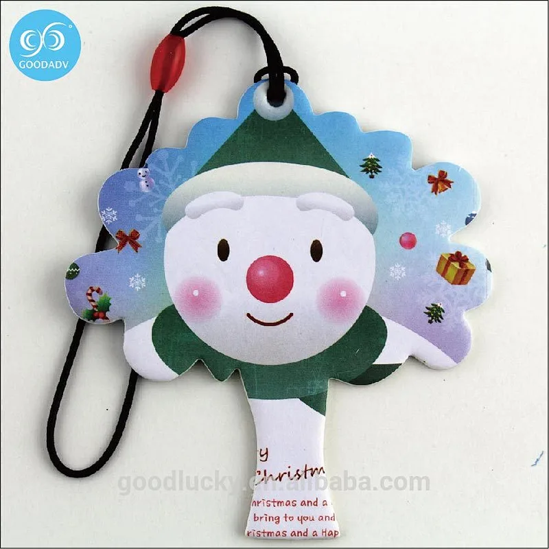 2018 New Car Air Freshener for promotion low price/paper car air freshener/air freshener for car