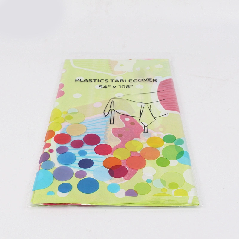 Wedding Party Banquet Dining Tablecloth Printed Jacquard Wholesale Round Tablecloth