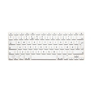 Custom keyboard protector laptop skin Colored Norwegian Keyboard Skin Protector For MacBook Retina 12