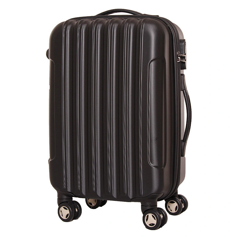 China Factory Supply Travel Luggage Customized Logo Trolley Hard Bag 24''  ABS/PC Suitcase On 4 Wheels